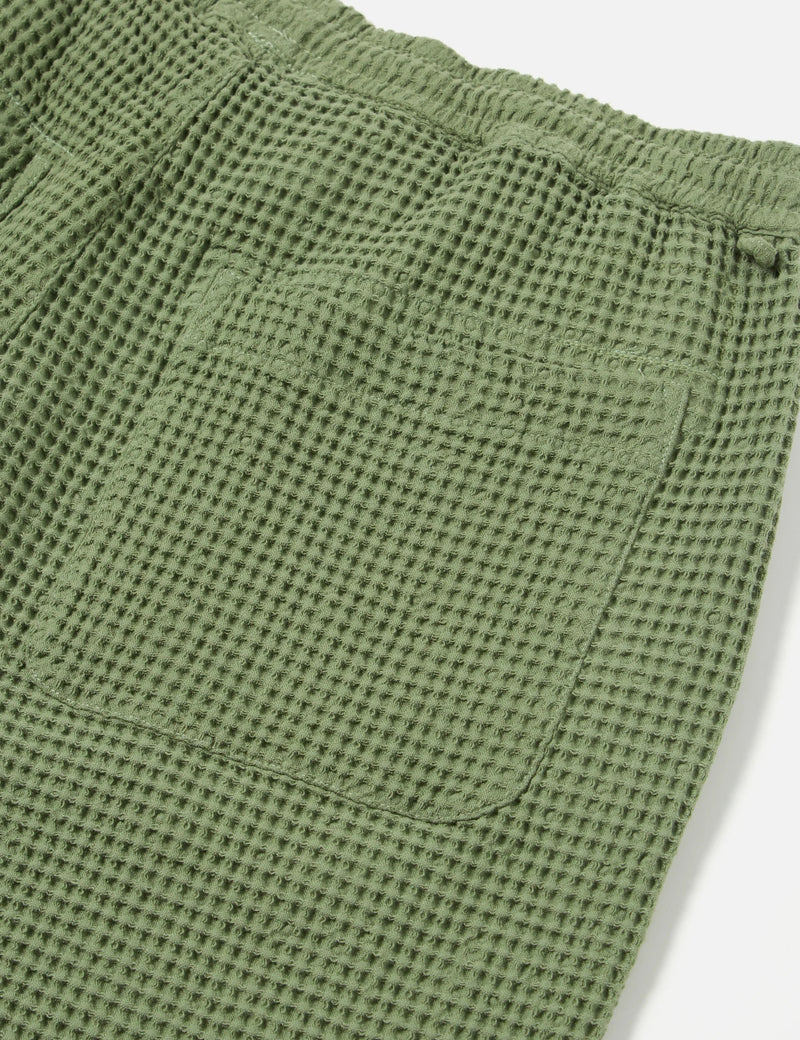 Universal Works Lumber Waffle Shorts - Birch