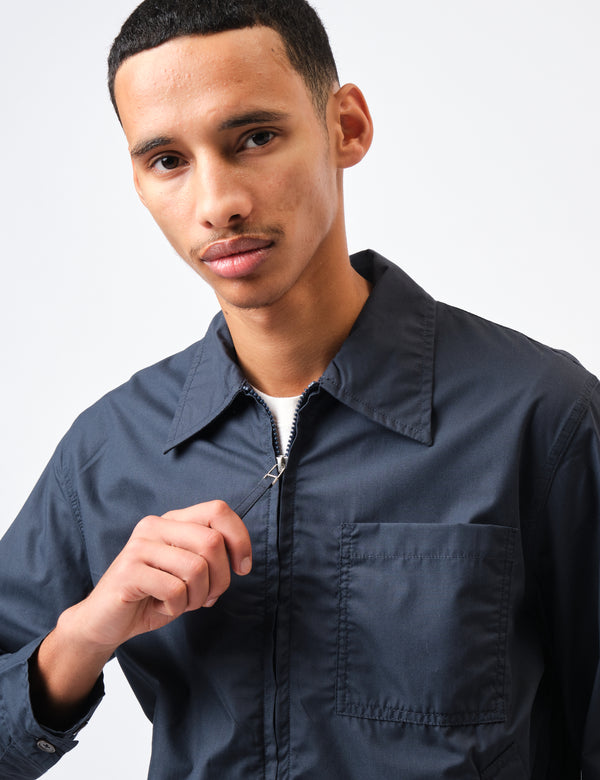 Universal Works Rose Bowl Jacket (Rec. Poly Tech) - Navy Blue