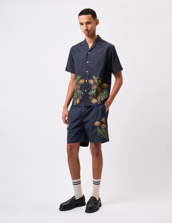 Universal Works Beach Shorts (Rec. Poly Tech) - Navy Blue