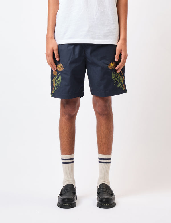 Universal Works Beach Shorts (Rec. Poly Tech) - Navy Blue