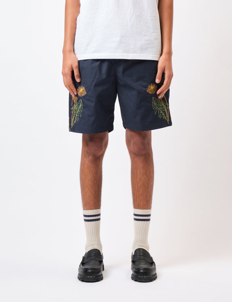 Universal Works Beach Shorts (Rec. Poly Tech) - Navy Blue