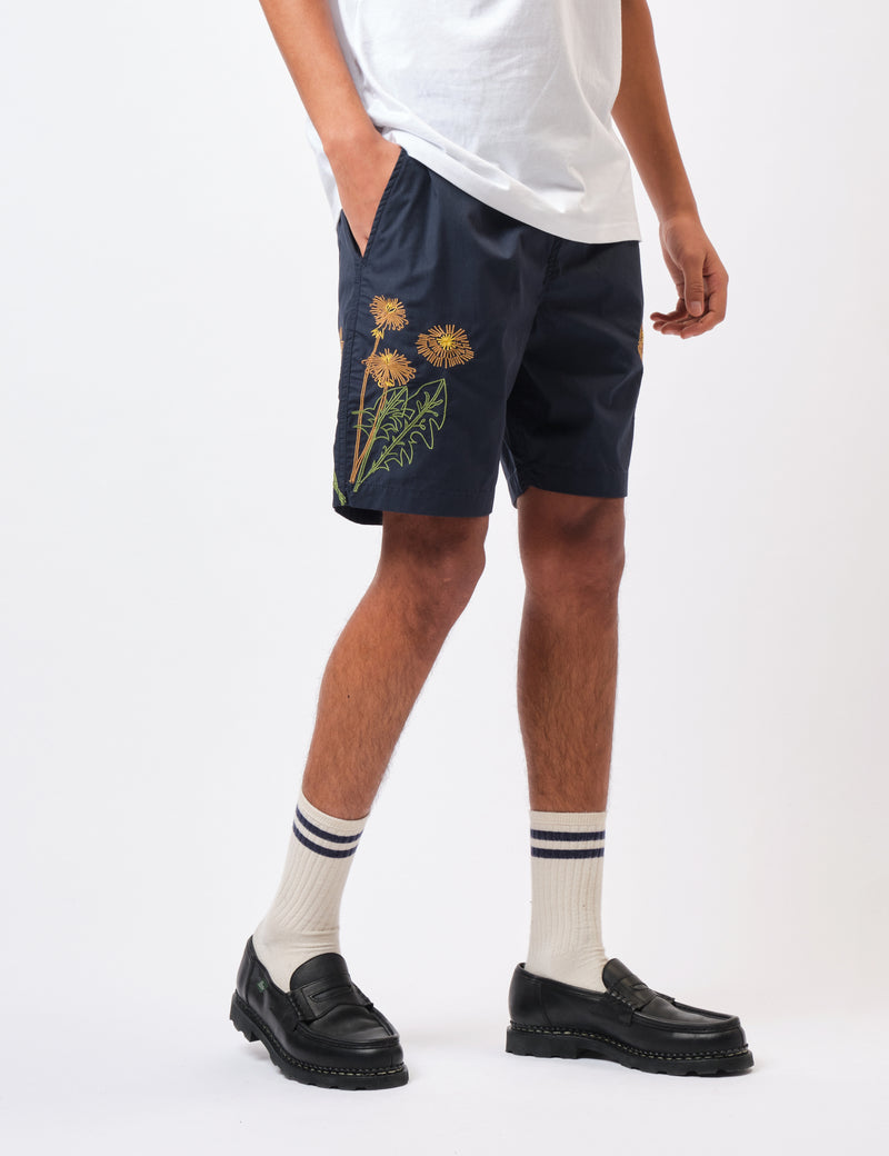 Universal Works Beach Shorts (Rec. Poly Tech) - Navy Blue