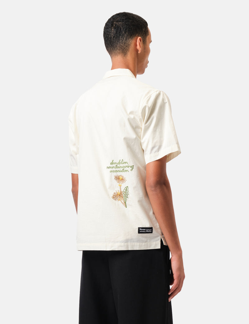 Universal Works Shirt Sleeve Minari Shirt - Ecru