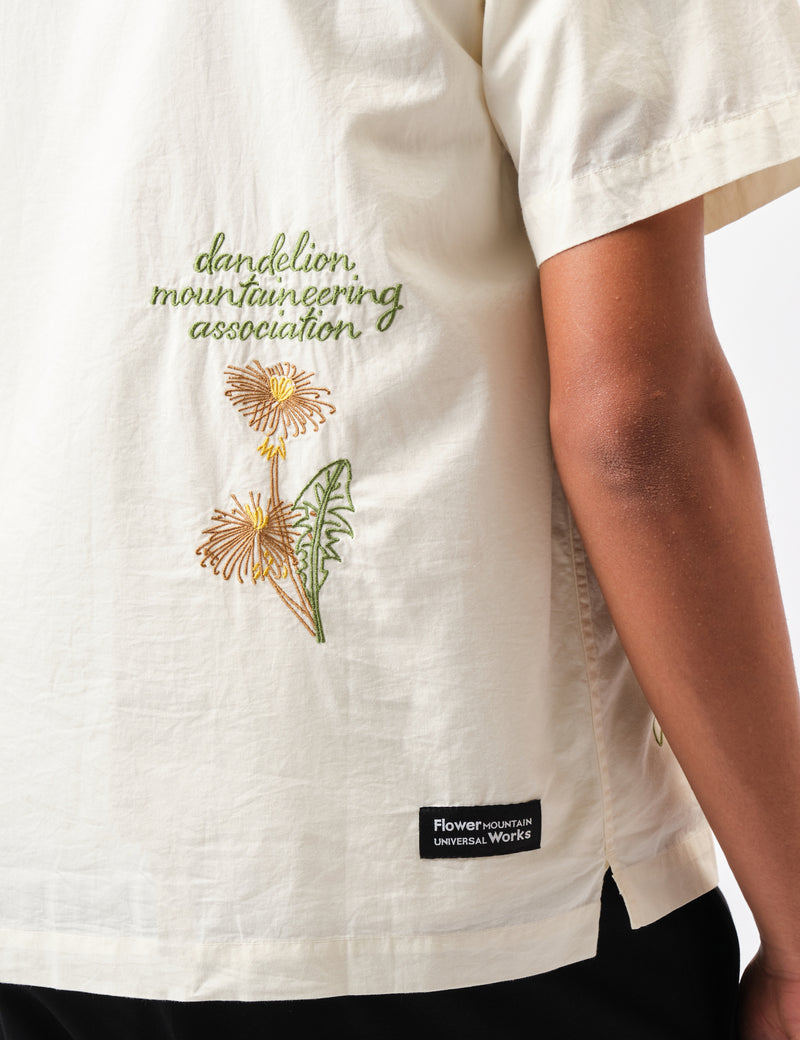 Universal Works Shirt Sleeve Minari Shirt - Ecru