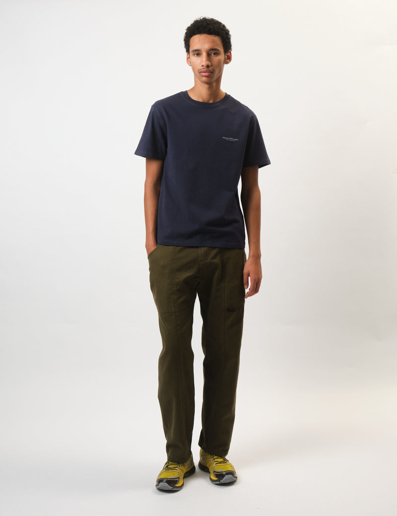 Edmmond Studios Savile Row T-Shirt - Navy Blue