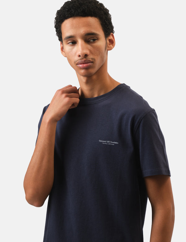 Edmmond Studios Savile Row T-Shirt - Navy Blue
