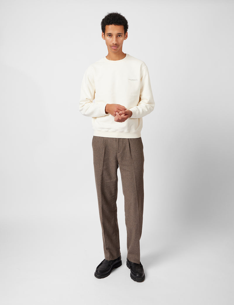 Edmmond Studios Savile Row Sweatshirt - Off White