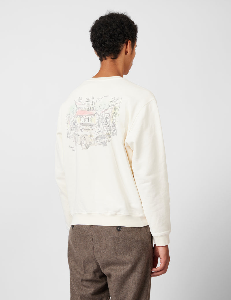 Edmmond Studios Savile Row Sweatshirt - Off White