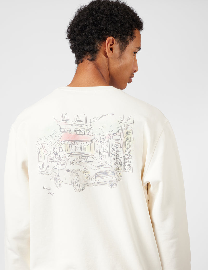 Edmmond Studios Savile Row Sweatshirt - Off White