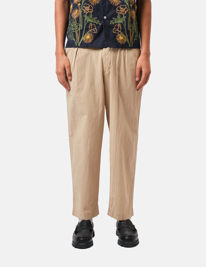 Universal Works Oxford Pant (Seersucker II) - Sand