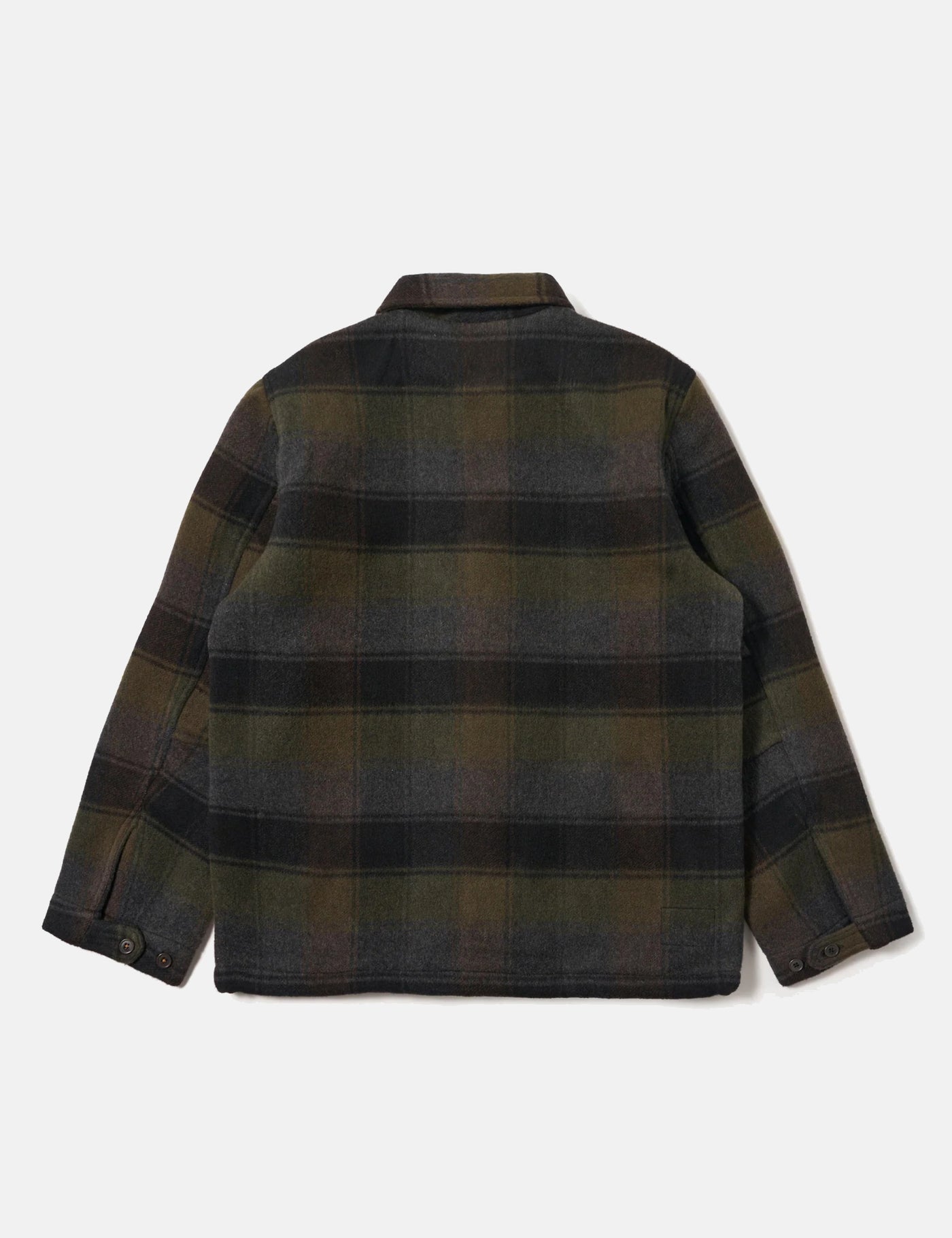 Universal Works Wayfarer Jacket (Berlin Wool) - Black/Brown | Article.