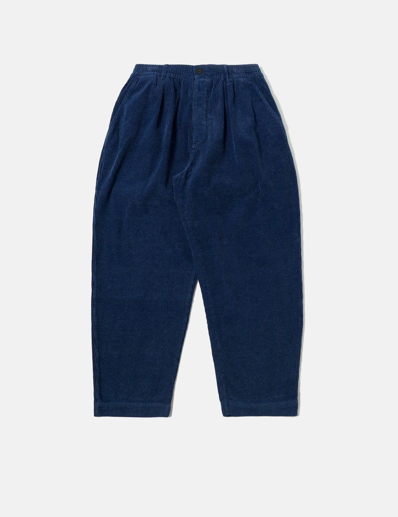 Universal Works Oxford Pant (Cord) - Indigo Blue
