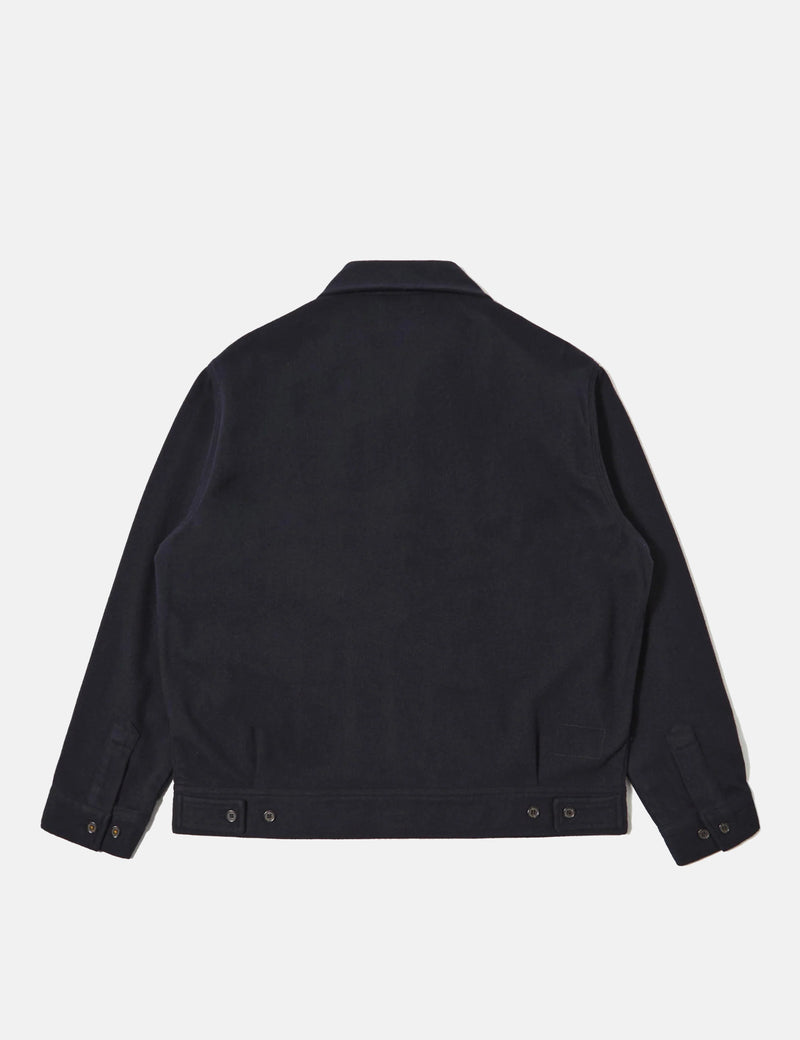 Universal Works Rose Bowl Jacket (Recycled Wool) - Dark Navy