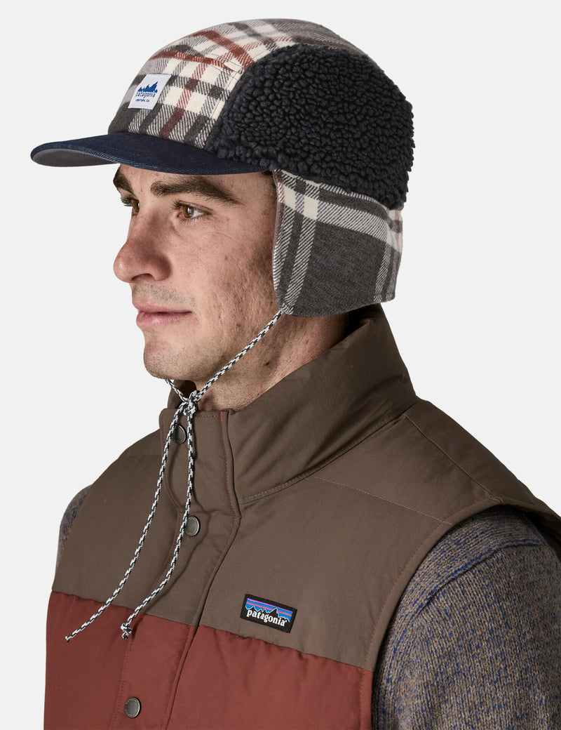 Patagonia Range Earflap Cap (Catch) - Ink Black