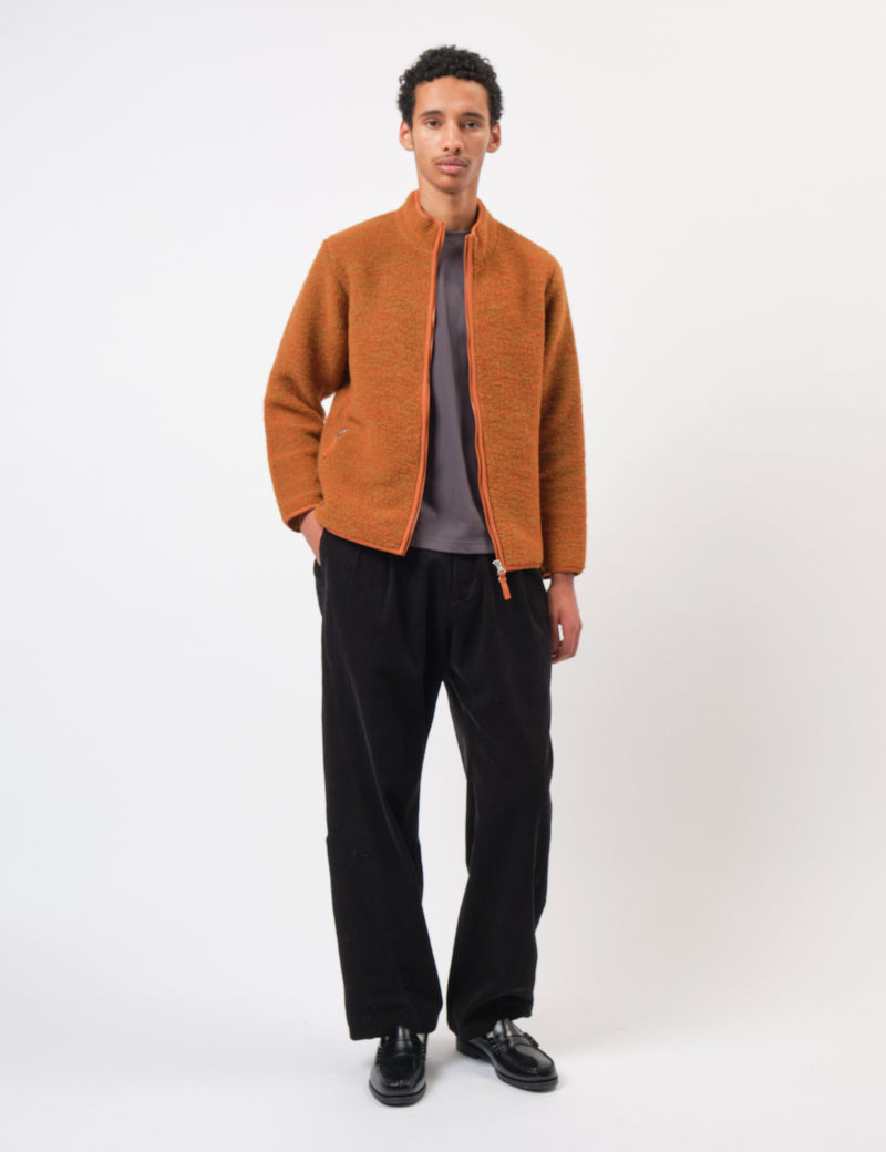 Universal Works Climbing Jacket (Six Wool) - Orange