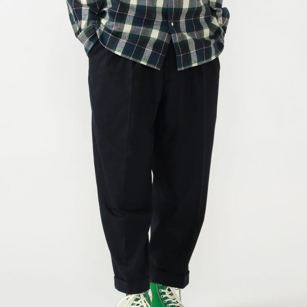 BEAMS PLUS 2 Pleats Tapered Flannel 【M】 3823-0113-277-