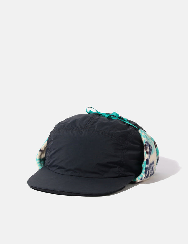 Beams Plus 3-Way Cap - Black/Animal