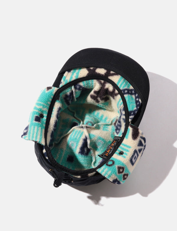 Beams Plus 3-Way Cap - Black/Animal