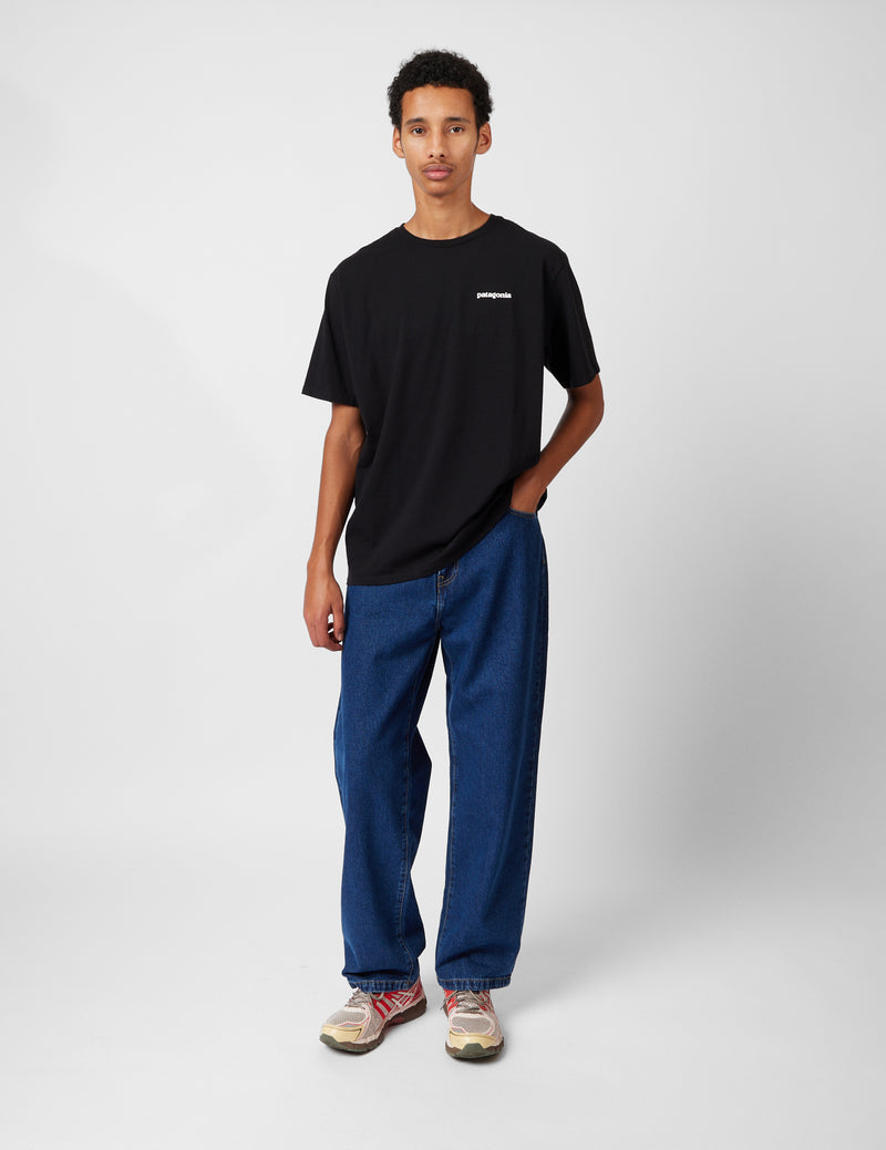 Patagonia P6 Logo Responsibili-Tee T-Shirt - Black