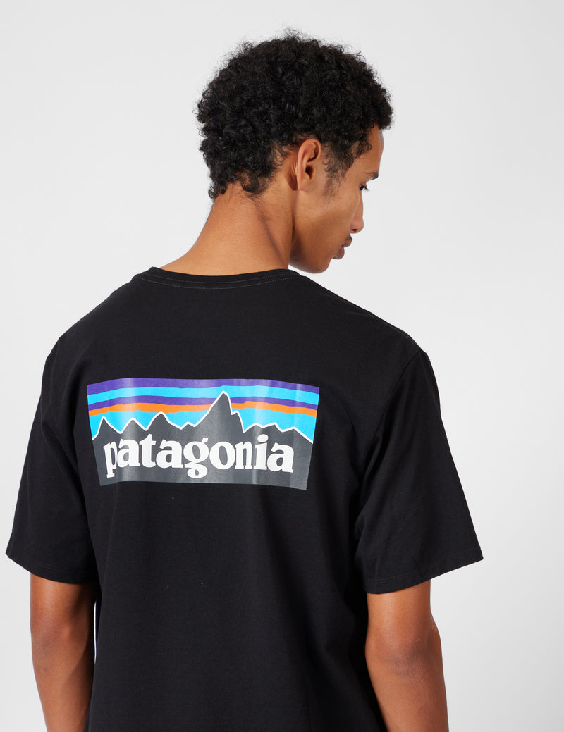 Patagonia P6 Logo Responsibili-Tee T-Shirt - Black