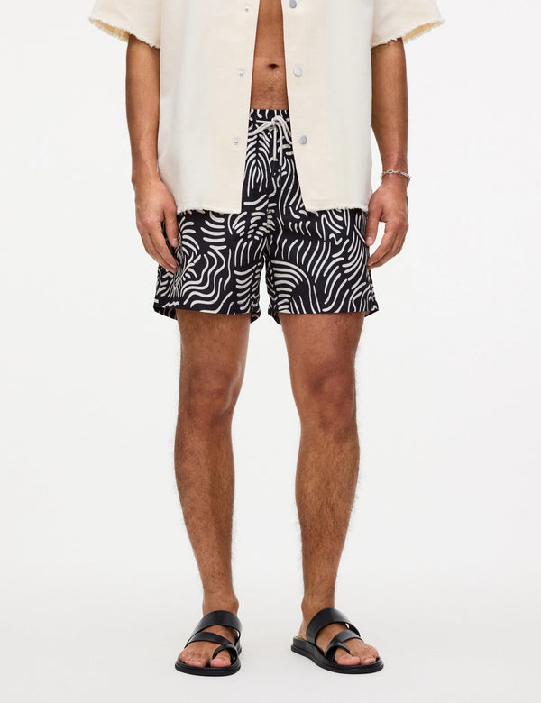 OAS Tar Lorenzo Swim Shorts - Black