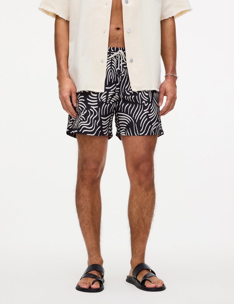 OAS Tar Lorenzo Swim Shorts - Black