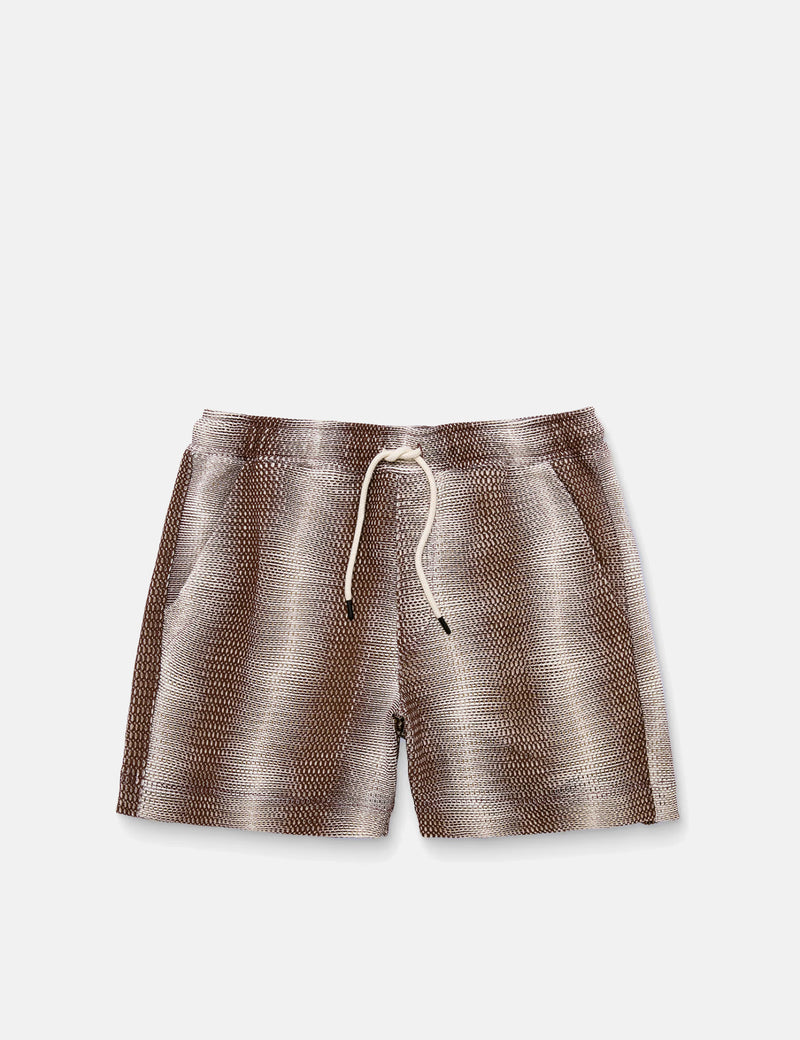 OAS Merlot Echo Net Shorts - Red