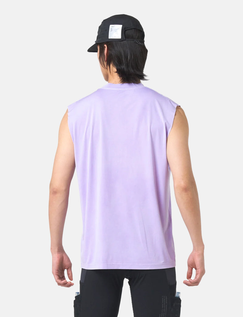 Satisfy Running AuraLite Muscle Sleeveless T-Shirt - Mineral Purple