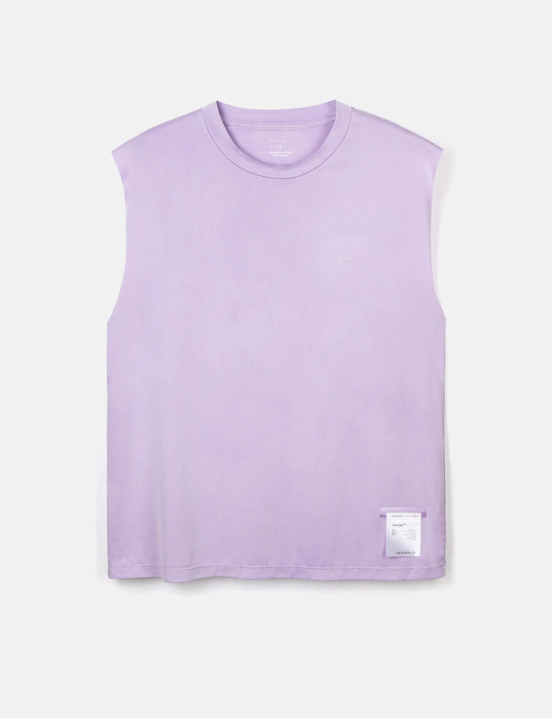 Satisfy Running AuraLite Muscle Sleeveless T-Shirt - Mineral Purple