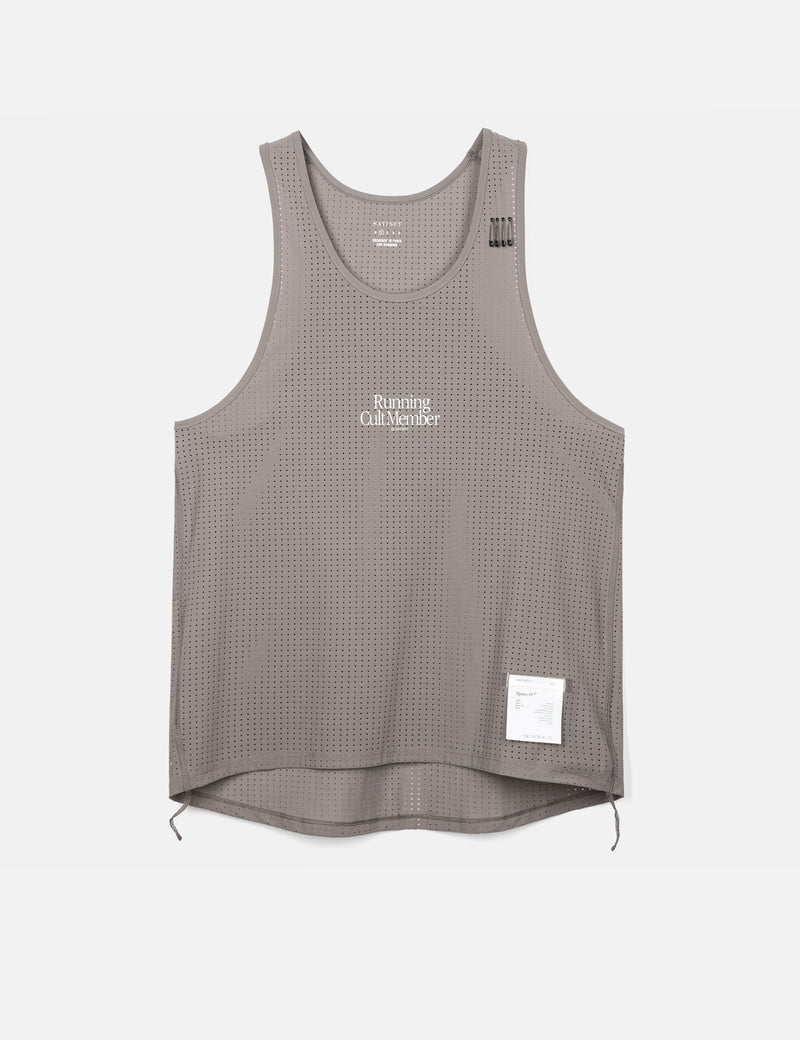 Satisfy Running Space-O Singlet - Taupe