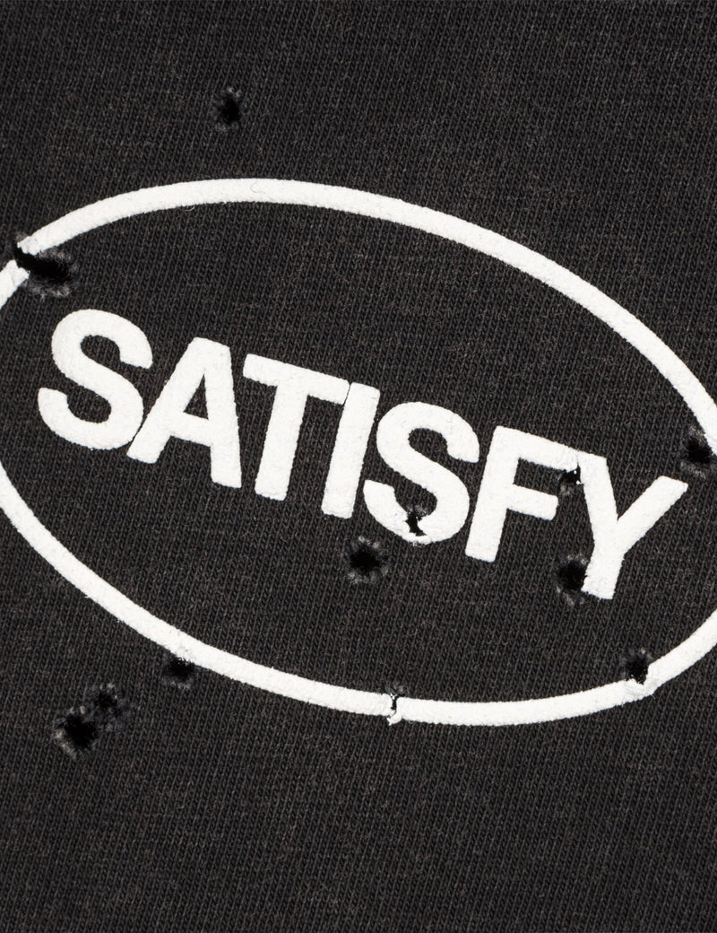 Satisfy MothTech T-Shirt - Aged Black