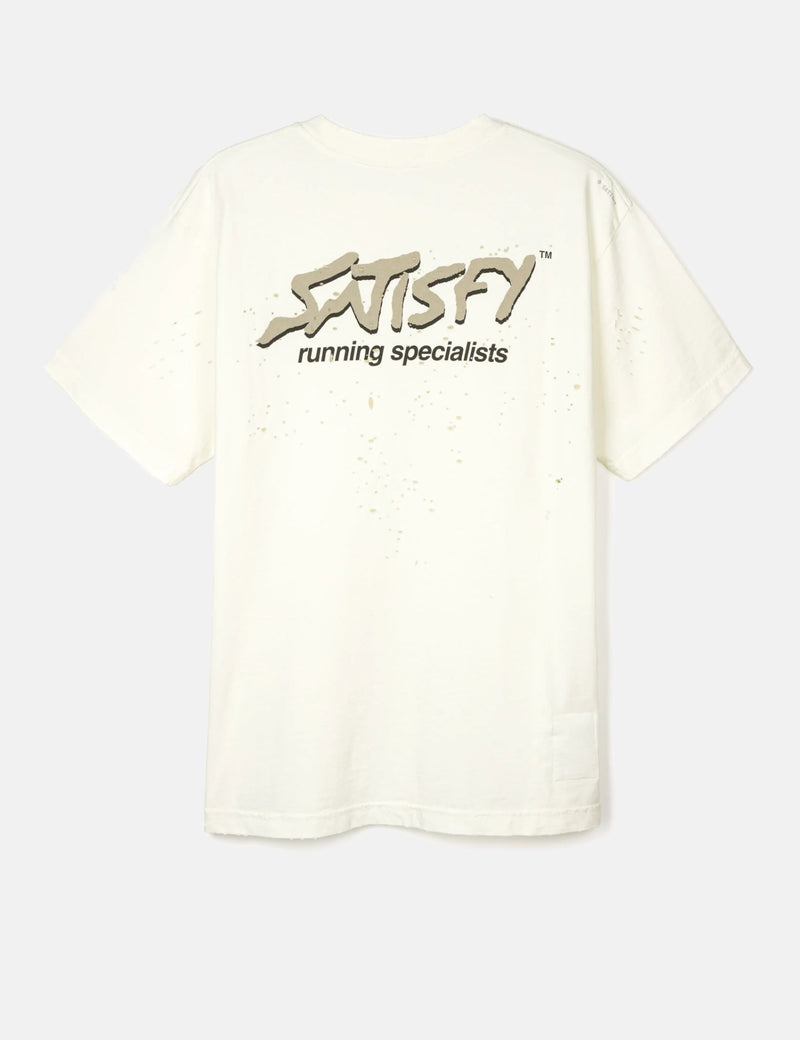 Satisfy MothTech T-Shirt - Ecru