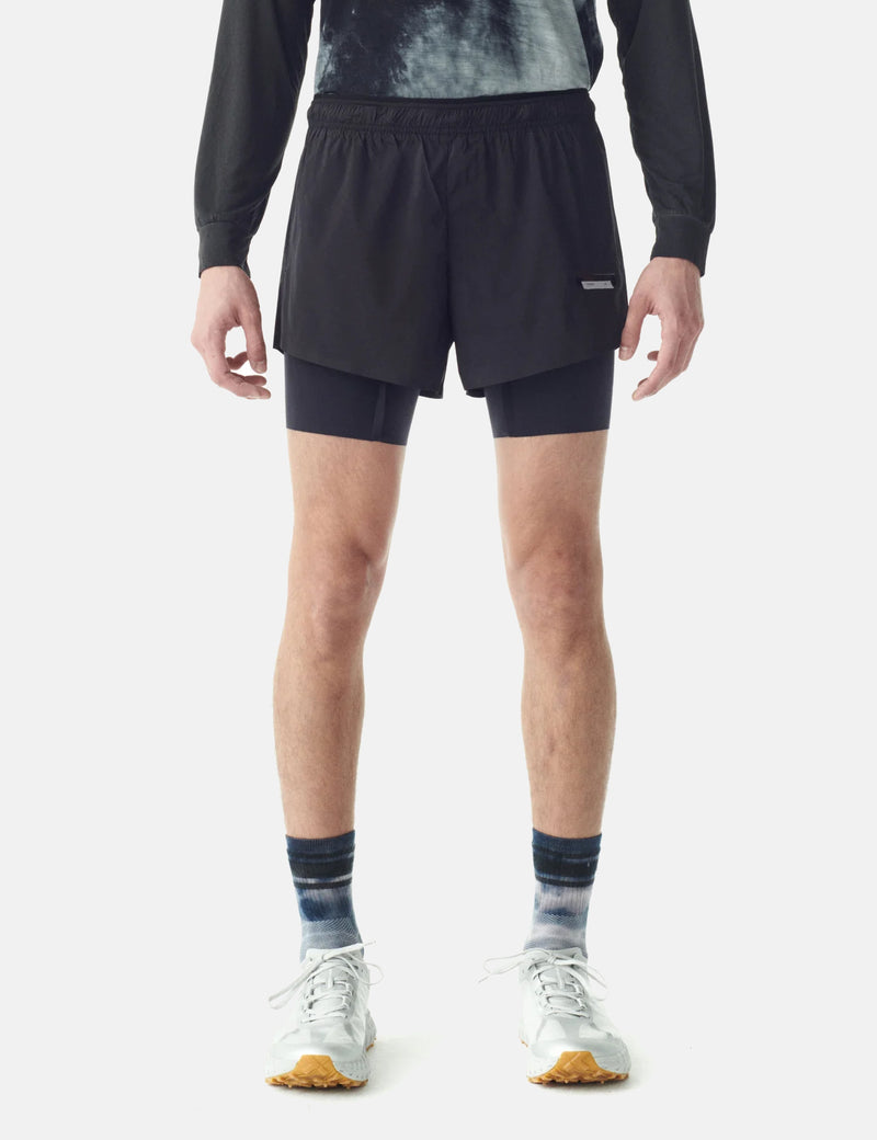 Satisfy Running TechSilk 8" Shorts - Black