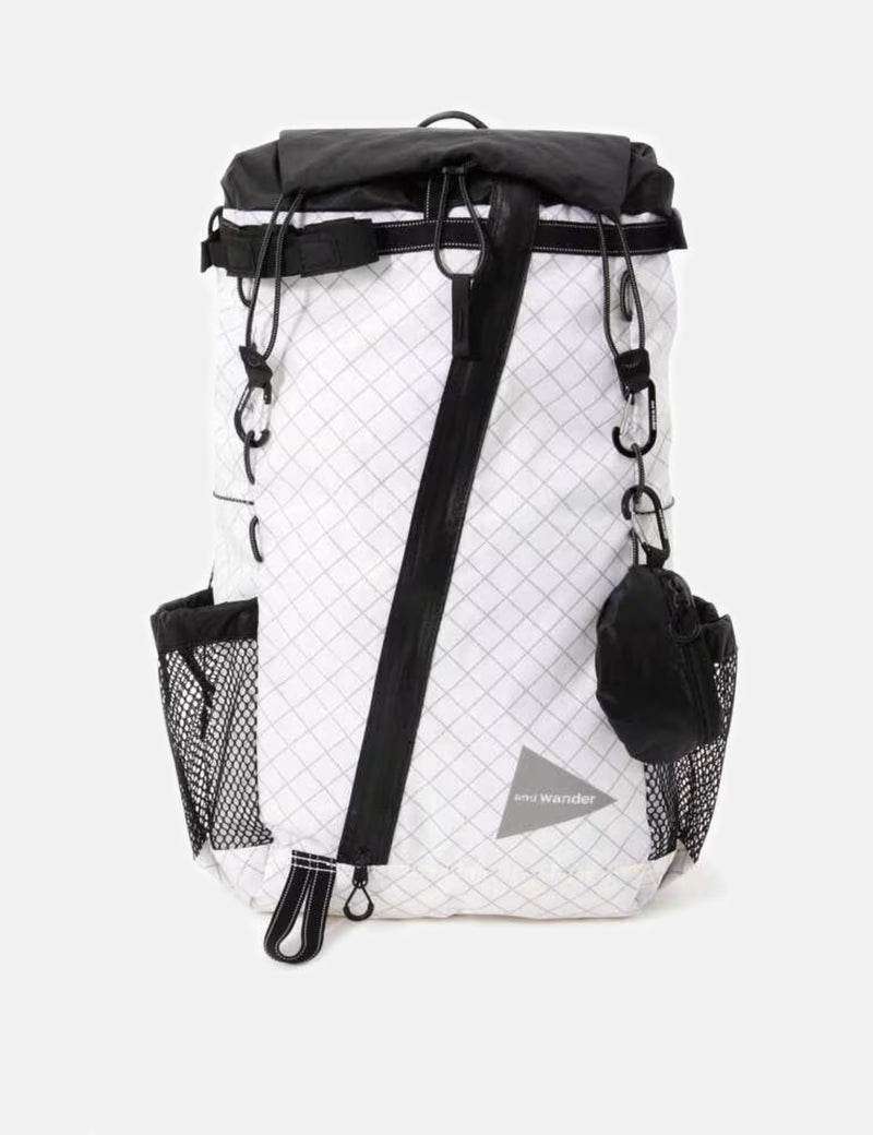 And Wander ECOPAK 30L Backpack - Off White