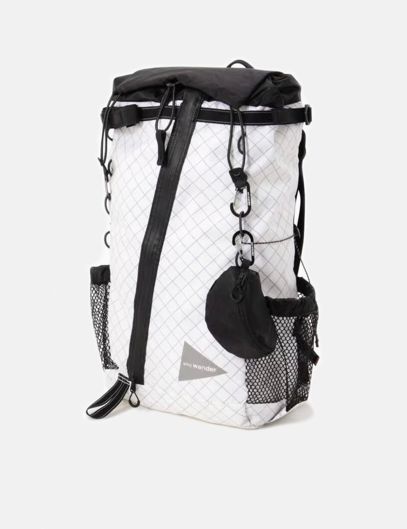 And Wander ECOPAK 30L Backpack - Off White