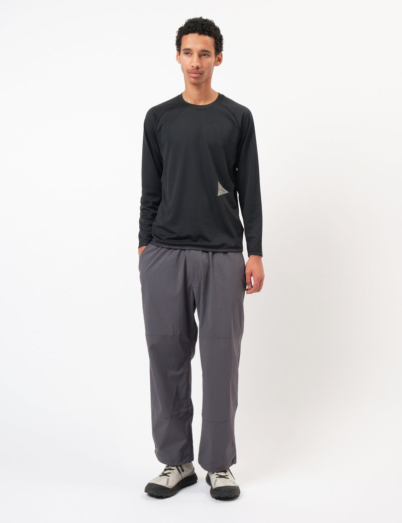 and Wander 33 Dry Jersey Long Sleeve T-Shirt - Black