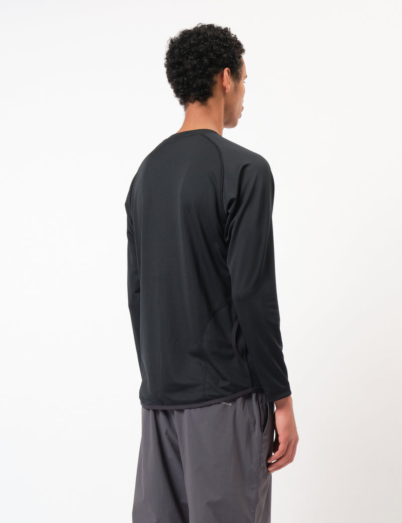 and Wander 33 Dry Jersey Long Sleeve T-Shirt - Black