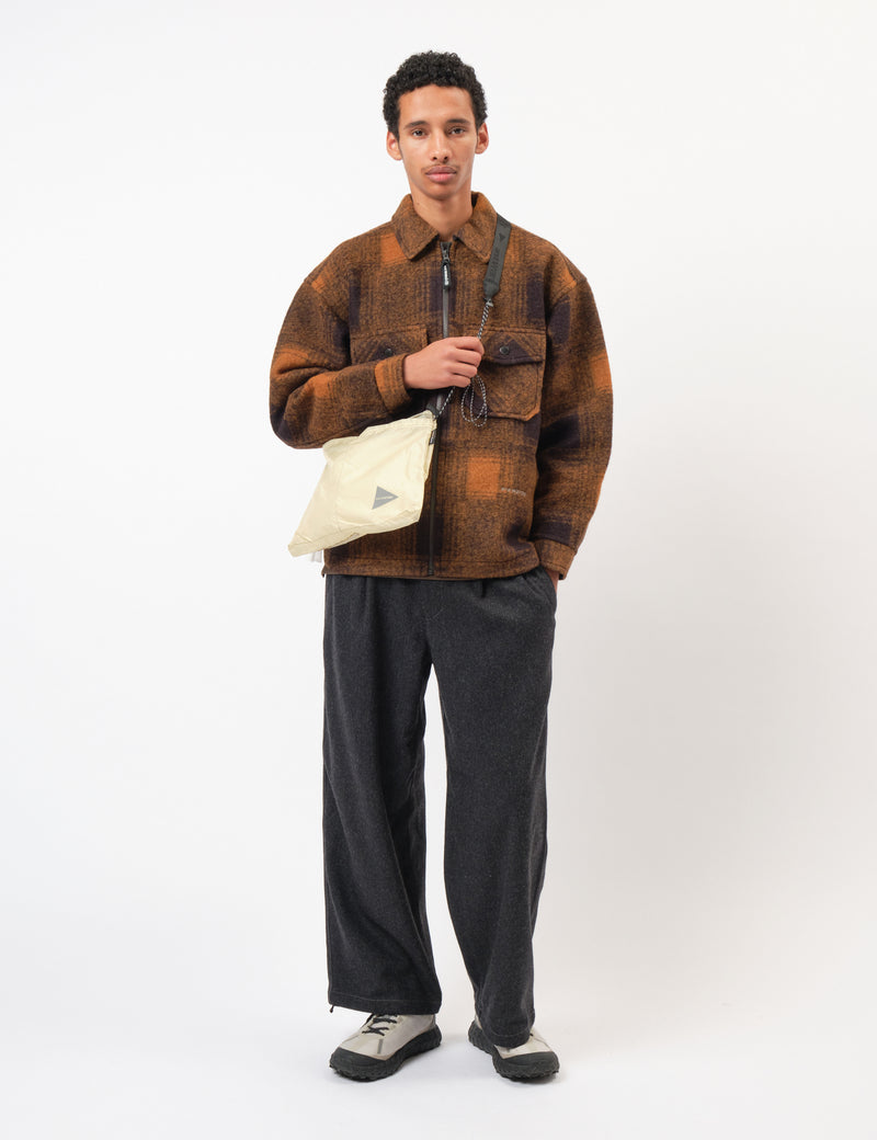 and Wander Sil Sacoche Bag - Off White