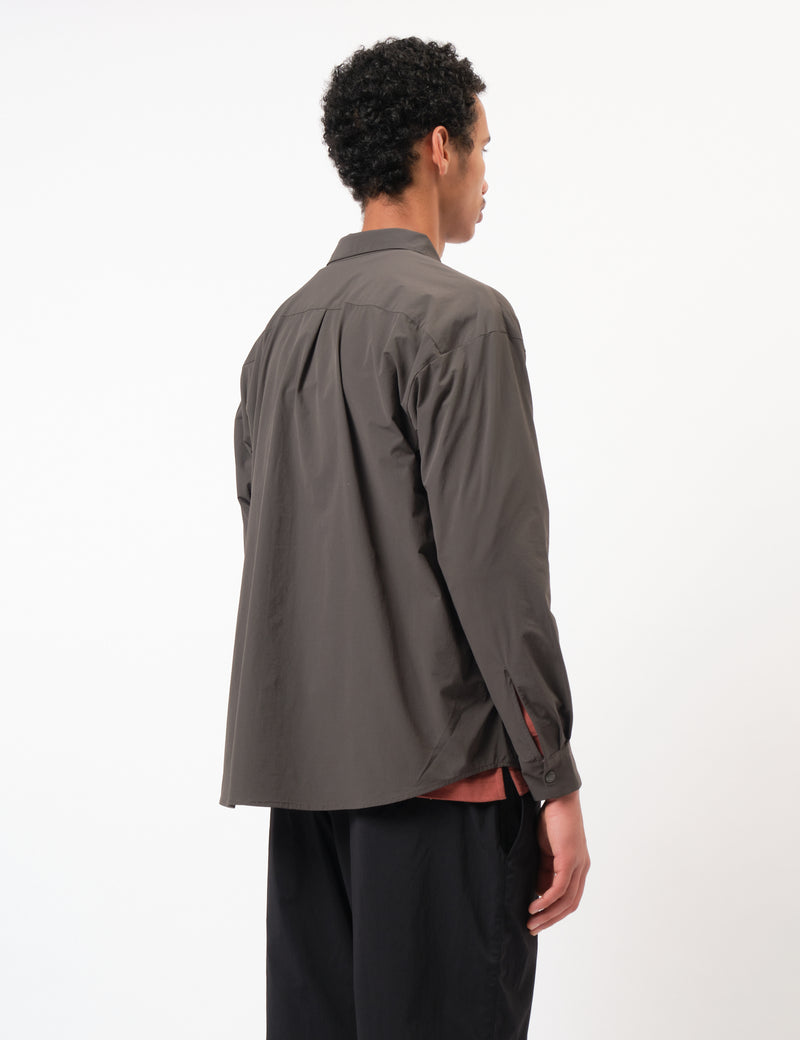 and Wander Lightweight Cloth Shirt - Dark Grey