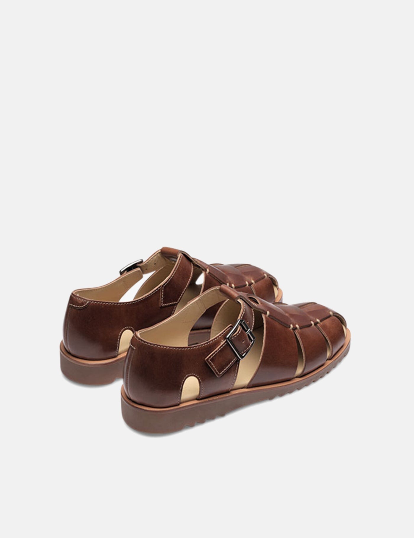 Paraboot Pacific Sandals (Leather) - Marron America Brown | Article.