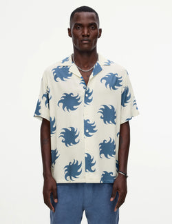 OAS Sky Ember Viscose Shirt - White