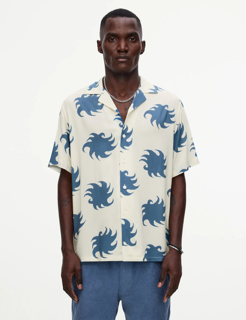OAS Sky Ember Viscose Shirt - White