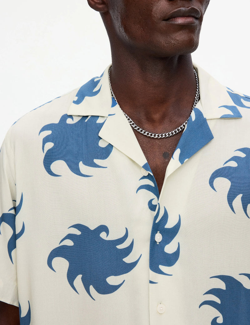 OAS Sky Ember Viscose Shirt - White