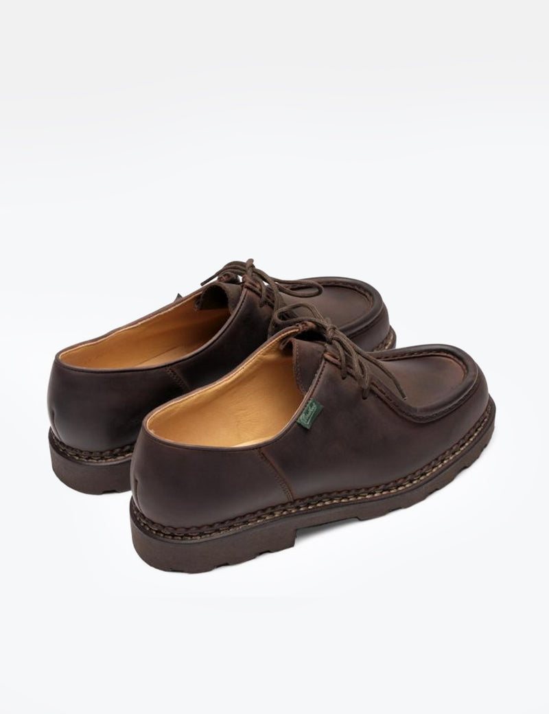 Paraboot Michael Shoes (Nubuck) - Gringo/Brown