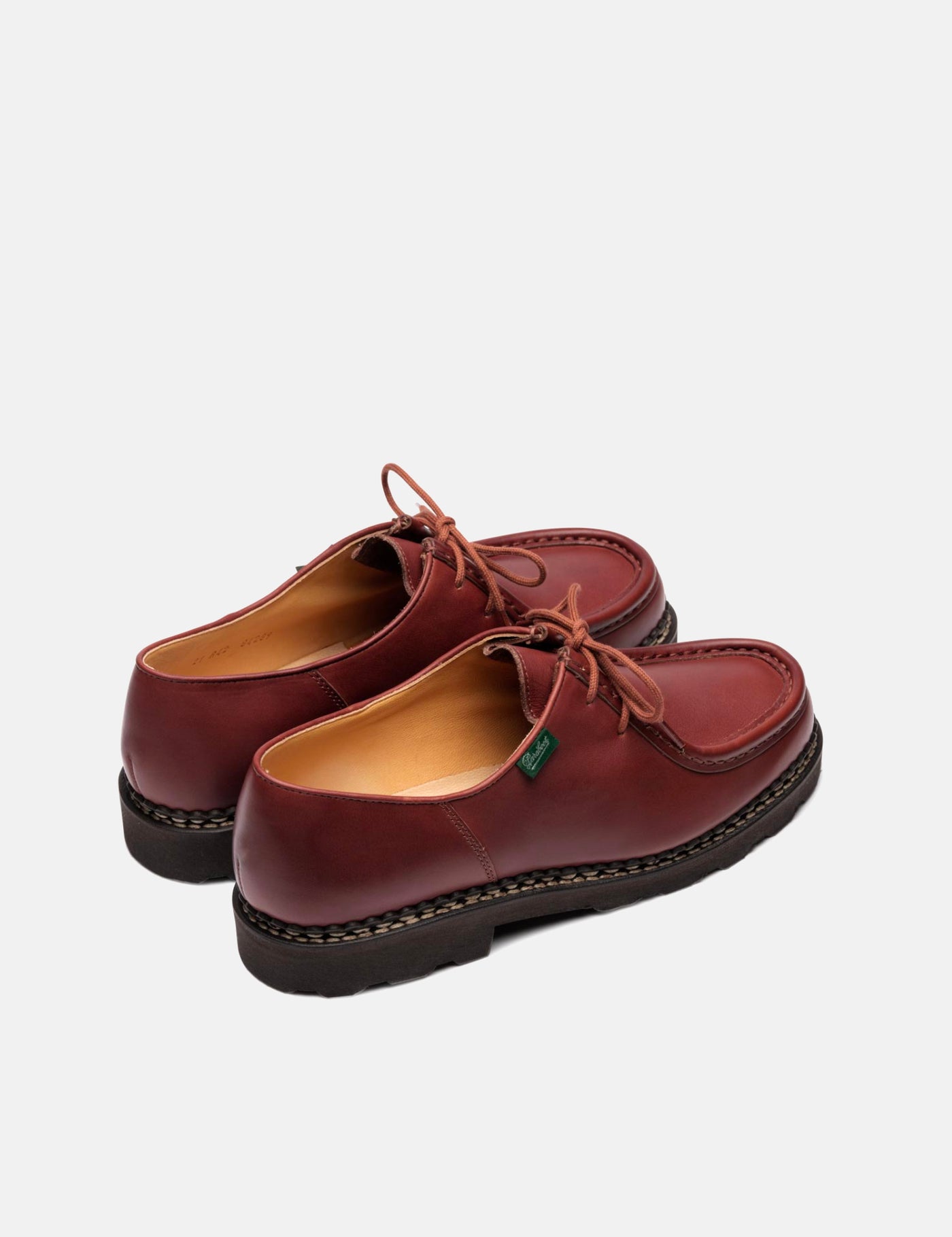 靴 Paraboot MICHAEL MARRON 43 Paraboot Michael Marron Leather Derby Shoe – Drakes US