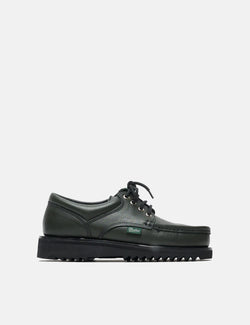 Paraboot Thiers Sport Shoes (Tumbled Leather) - Khaki Green | Article.