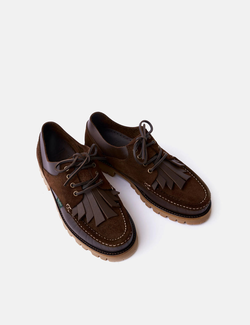 Paraboot x Universal Works Thiers Shoes - Lisse Cafe Brown | Article.