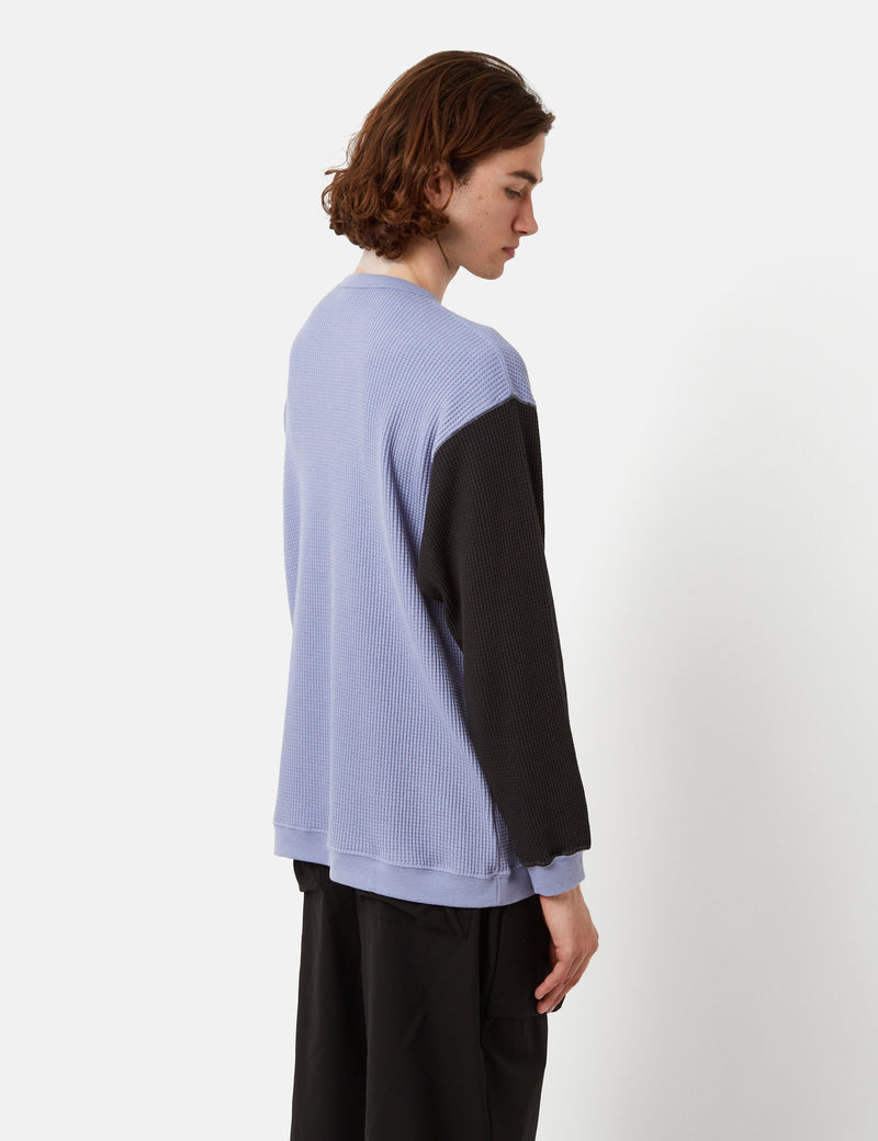 Manastash Snug Thermal Long Sleeve Sweatshirt - Panel