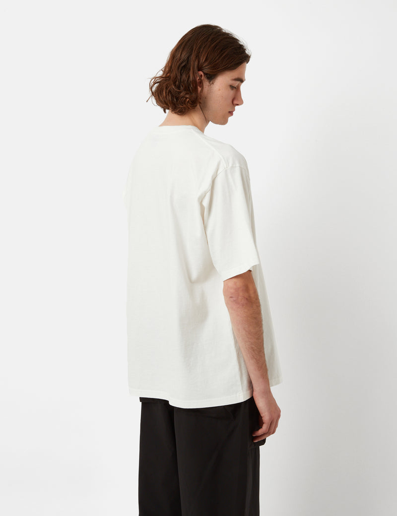 Manastash Disarmed Short Sleeve T-Shirt - White