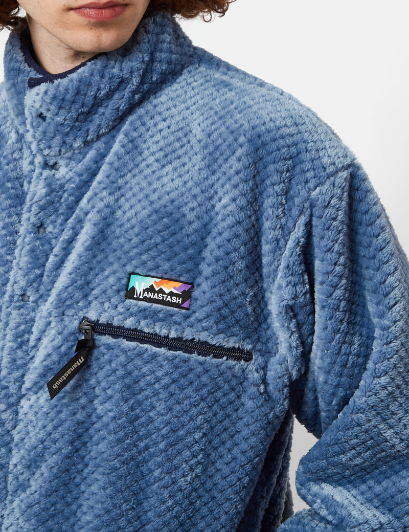 Manastash Poppy Thermal Fleece - Blue Grey
